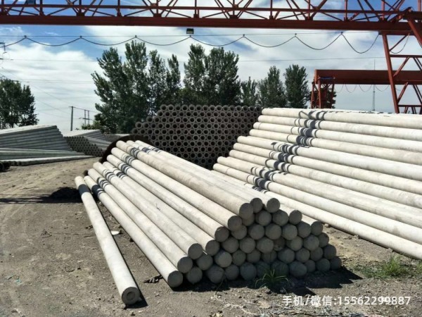 青龙190*10米非预应力水泥电线杆